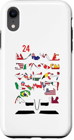 Hülle für iPhone XR 2024 Formula Racing Track Formel Race Formel Auto Fan