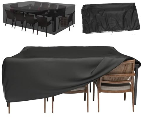 Gartenmöbel Abdecken Winter-Abdeckung Gartentisch Tischabdeckung Outdoor Wetterfest Gartenlounge Abdeckung 95x55x90cm/LxWxH Gartenmöbel Abdeckung Wasserdicht Für Outdoor Gartentische Sofas Anti-UV