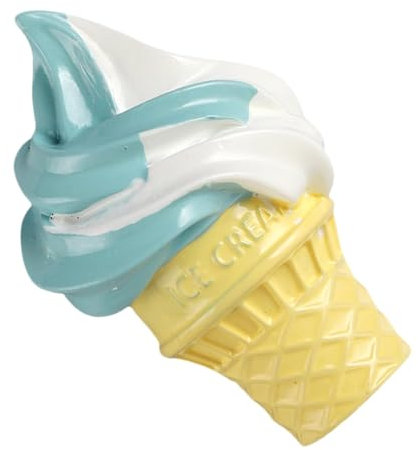 Generisch Motorrad-Hut-Dekorationen, Motorrad-Zubehör-, Ornament Motorrad-Parodie mit fallendem Eiscreme-Design, Lustige Verzierung für Fahrrad-Auto-Armaturenbrett-Dekorationen