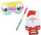 Hohopeti Festival Decor Santa Form Weihnachten Party Dekoration Süßigkeiten Gefüllt Foto Prop