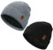 EOAMGO 2 Packs Beanie Mütze Herren, Wintermütze Damen, Strickmütze Herren Warme Mütze Elastische, Weiche und Bequeme Alltagsmütze