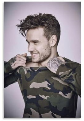 Poster mit Sänger Liam Payne, Wandkunst, Poster, Rollen, Leinwand, Gemälde, Bild, Wohnzimmer-Dekoration, Zuhause, 20 x 30 cm