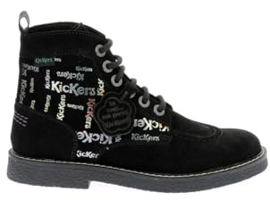Kickers Legendary, Stivaletti da donna,, Nero , 37 EU