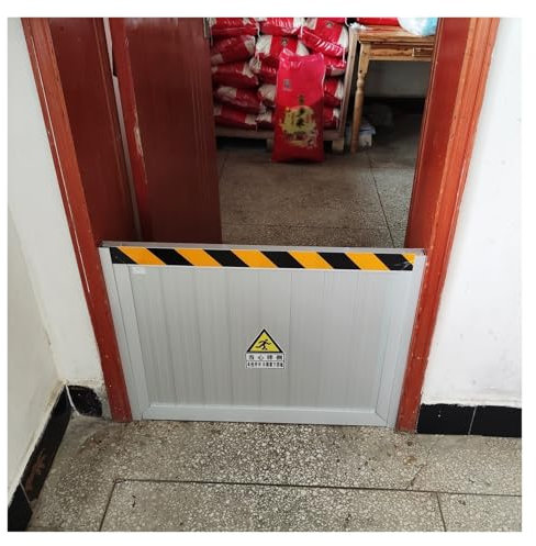 Rodent Proof Garage Door Seal 2 4 6 8ft 10 12 14 Feet, Substation/Grain Depot/Basement Mice Barrier Aluminum Shield, Detachable Anti Mouse Control Baffle Keep Rat Away(H 40cm/16in,L-70cm/27.5in/2.3f
