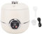 Olla Arrocera Pequeña, Capacidad de 1,6 L, Olla Arrocera Eléctrica Multifuncional Antiadherente, con Temporizador Programable para Viajes, Dormitorios y Comidas Rápidas y