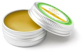 TATSAT 100% Natural | Exquisite Creamy Nourishing Lip Balm - 8gm | Formulated to Repair & Soothe | Heals Dark & Chapped Lips | Using 100 times washed ghee & Manjishthadi Taila