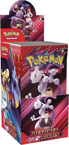 Pokémon TCG: Scarlet & Violet—Destined Rivals Booster Display (18 Booster Packs)