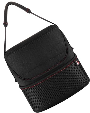 SHINEOFI Lautsprechertasche Aus Neopren Schutzhülle Für Kabellose Lautsprecher Aufbewahrungstasche Mit Tragegriff Passend Für Akku Netzteil Und Zubehör