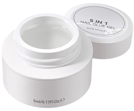 Dicker Nagelkleber mit starkem und langem Halt | Zuverlässiger Nagelkleber zum Formen, Verlängern, Stärken für Mode, Schönheit, tägliche Maniküre, Zuhause, Salon