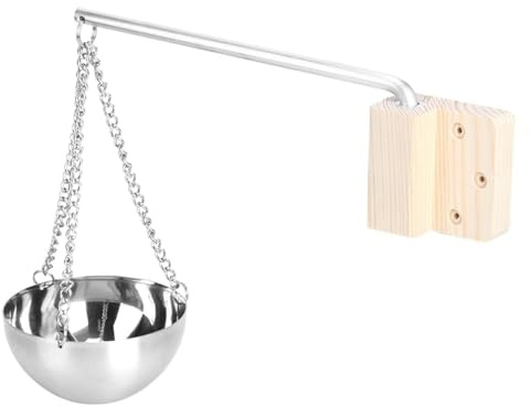 Ubric Vaporizador para Sauna Colgante, Acero Inoxidable, para Sauna, con Accesorios de Montaje, para infusión de SPA