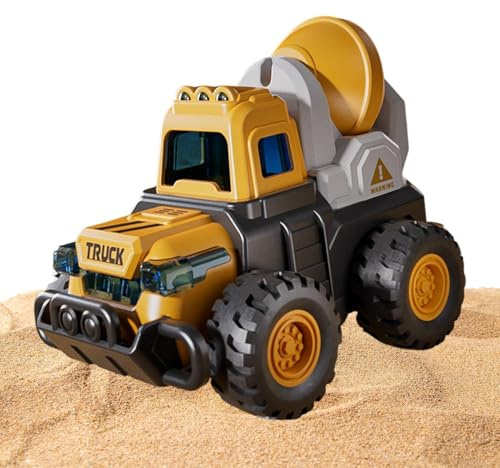 Construction Trucks Sandbox Cars Excavator with Movable Joints