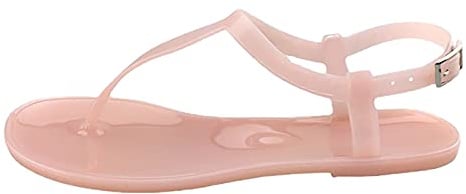 Sandaler, dam, platt tådelare, bohemisk, flip flops, Slingback, sommarskor, halkfria, tofflor, öppen tå, damsandaler, inomhus/utomhus,