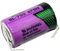 Tadiran SL750/S 3,6V Lithium 1/2AA Mignon mit Lötfahnen in U-Form