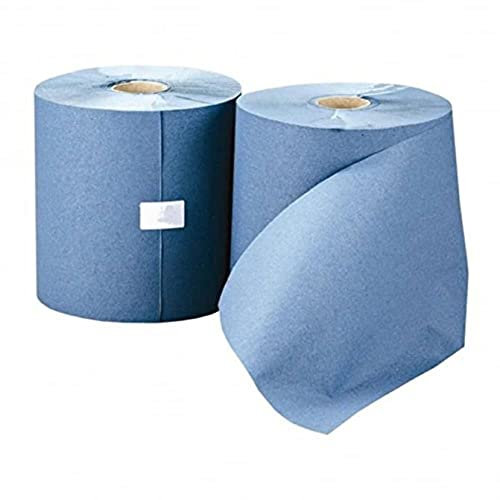Leonardo RTB200 1 Ply Blue Control Roll, 6 x 200 M