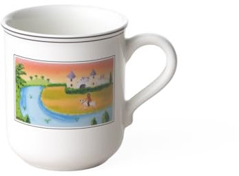 Villeroy & Boch, Design Naif Tazza Con Manico Variopinto, Lavabile In Lavastoviglie, Adatto Per Microonde, Stoviglie, Ceramica, Porcellana Premium
