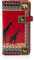 SHAGWEAR ® Portemonnaie Geldbörse Damen Geldbeutel Mädchen Bifold Mehrfarbig Portmonee Designs: (Afrikanische Safari Rot/African Safari)