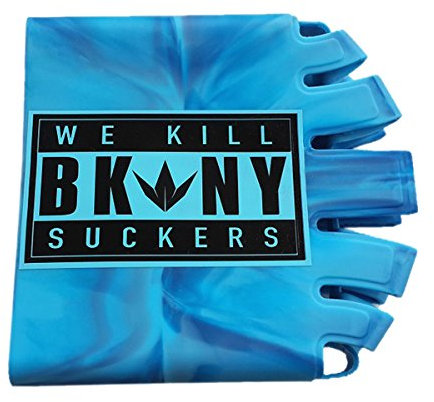 Bunkerkings Knuckle Butt Tank Flaschen Cover, WKS, We Kill Suckers, Cyan