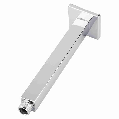 Dusche Arm Wand Quadrat Edelstahl Top Gerade Dusche Verlängerung Arme Rohr für Badezimmer Decke Duschkopf Zubehör (20 cm)