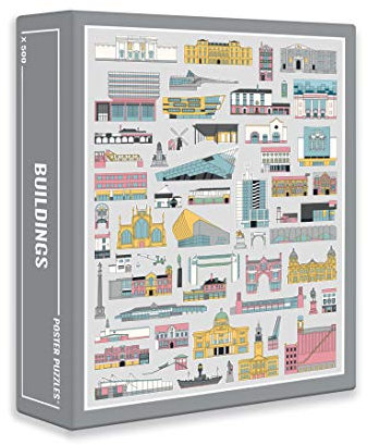 Cloudberries 500 Piece Puzzle - Unterhaltsames Puzzle 500 Teile für Erwachsene mit coolem Design (Buildings)