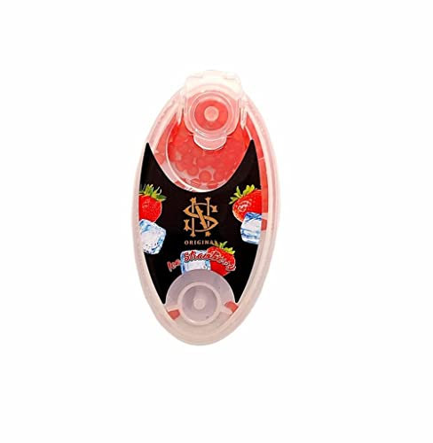 Billes Fraîcheur NS Original pour Cigarettes - Boîte de 100 Capsules Aromatiques Fraise Glacée (3)