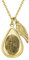 Personalisierte Teardrop Fingerabdruck Bild Text Gravur Fingerabdruck Halskette für Frauen Männer Foto Halskette(Gold 24)