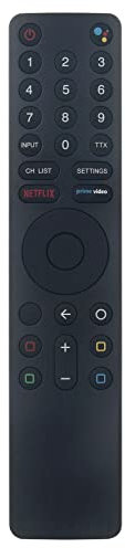 VINABTY Neu XMRM-010 Ersatz Fernbedienung XMRM-010 TV 4S 4A FernbedienungErsatz passt für MI Smart Android TV L32M5-5ASP L55MS-5A L65M5-5ASP L43M5-5ASP MI TV 4S 4A Remote Controller