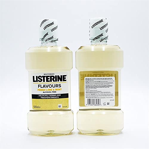 Listerine - Fresh Lime & Mint Mouthwash - 500ml, Multi