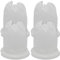 PakTrade Premium Filter-Set 4 Schmutzfilter geeignet für Vorwerk Kobold VC100 - VC 100 Akkusauger Akku-Staubsauger | 4 Stück | Filtereinheit Staubsaugerfilter Motorschutzfilter | Ersatzteile Zubehör