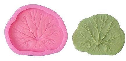 Fondant Formen 4 Lotusblatt Seerose Lotus-Zubehör Silikonform Zuckerbacken Diy Zuhause Harz Gips Ornamente Dekorative Form