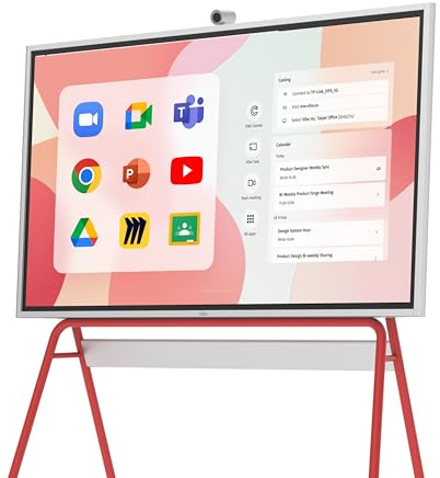 Vibe Smart Board S1 55″, Display interattivo da 55 pollici, Computer All-in-One Touch Screen 4K UHD per ufficio e aula con Chrome OS e ecosistema Open App (solo scheda)