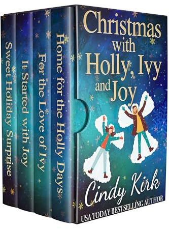 Christmas with Holly, Ivy, and Joy: A collection of feel-good holiday romances to warm your heart