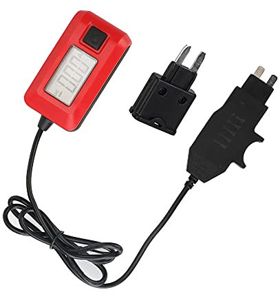 NOPNOG AE150 12V 20A Auto-Strom-Tester, Sicherung Galvanometer, Auto-Schaltung Fehlerfinder, von Sicherung Diagnosewerkzeug, 0,01A-19,99A