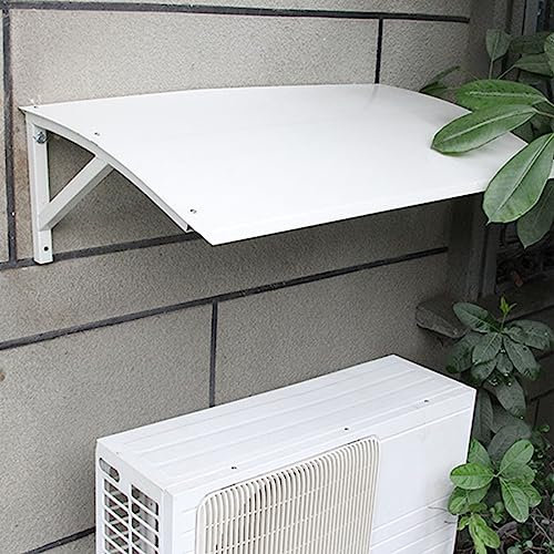 QTQHOME Outdoor-Klimaanlagenabdeckung, wasserdicht, Anti-UV-Sonnenschutz, Terrassenmarkise, Überdachung, UV-Regen, Schneeschutzfolie für Mini-Split-Wärmepumpe, Kondensator-Kompressor