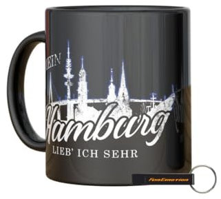 Hamburger SV HSV Tasse Boris 300ml Keramik HSV Fanartikel + FanEmotion Flaschenöffner