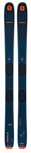Blizzard Ski (ohne Befestigungen) Zero G 105 Blue Orange Herren – Größe 188 – Blau