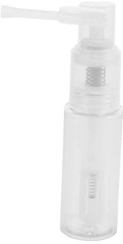 ibasenice Babypuder Sprühflasche Körperpuder Sprühflasche Haarpuder Sprühflasche plastikflasche Hautpflege-Sprühflasche Friseurpulver-Flaschenspray das Haustier Transparent