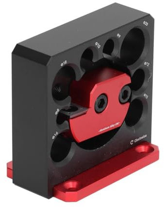 Gabarit de Fabrication de Chevilles, 8 Trous, Perceuse Réglable, Cheville de Fraisage, Tige Ronde, Outil Auxiliaire pour le Travail du Bois