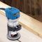 WindWilder Fresadora multifunción de 2000 W, 40000 RPM, fresadora de bordes de madera, fresadora multifunción con 15 puntas de router, 6 velocidades, herramienta de madera de corte máx. 25 mm (azul)