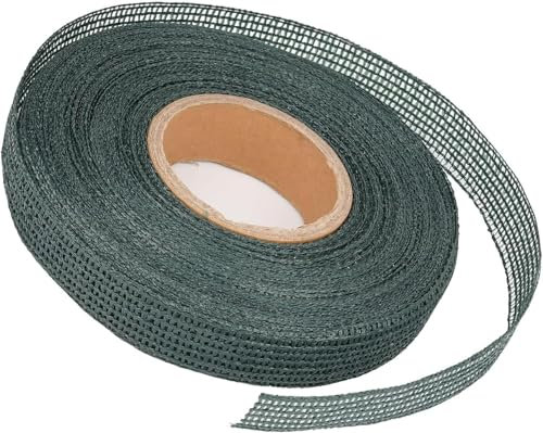 HSLPSM Pflanzenbinder, Baumband 3cmx50m Rolle, Baumanbinder Grün, Baumbinder Luftdurchlässig, Baumbefestigung, Pflanzenband Polyethylen Baumschnur für Gartenpflanzen Fixieren und Zusammenbinden