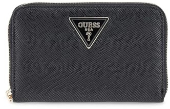 GUESS Porte-Monnaie Laurel II SLG Medium Zip Around Wallet Black Noir
