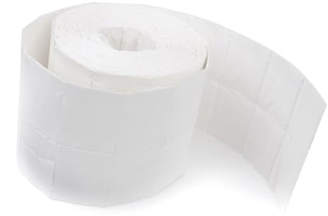 NOLITOY 500 Stück Fusselfreie Weiße Baumwollpads zum Entfernen von Nagellack Hautfreundlich ohne Hautreizungen für Nagelkunst Learner und Maniküre Anwendungen
