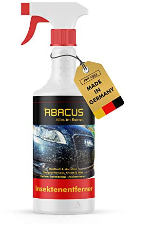 ABACUS® 750 ml BAX 1 - Insektenentferner Universalreiniger für Auto Motorrad Insekten Mücken Fliegen Entferner (4025)