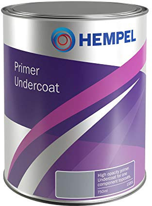 Hempel Primer Undercoat - Mid Grey- 750ml - Boat Paint Primer
