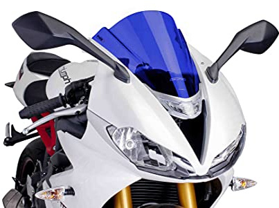 Puig 6498A Z-Racing Windscreen optimised aerodynamics, Blue