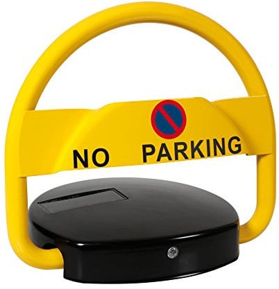 LAMPA 62108 Elektrische Parkplatzsperre, mit Solarmodul, mit Fernbedienung