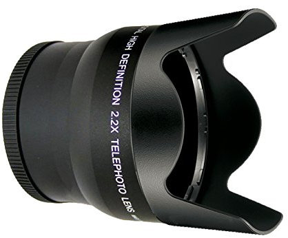 Digital Nc Objectif Super téléobjectif Haute définition Compatible avec Nikon 1 J5 2.2 (Uniquement pour Les objectifs avec des Tailles de Filtre de 40,5, 52, 55, 58 ou 62 mm)