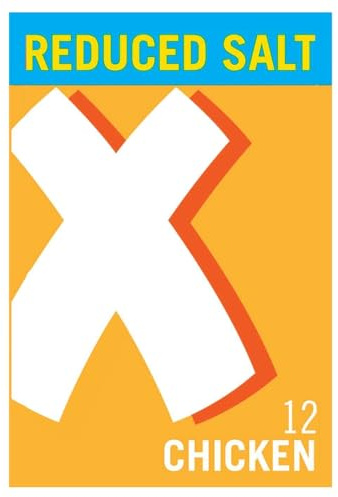 OXO 12 Reduced Salt Chicken Stock Cubes – Full Flavour, Less Salt, Ideal for Soups, Stews, Gravy & Roast Dinners, 71 g (Pack of 1)