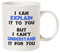 This Funny Engineer Coffee Mug Christmas Gifts, I Can Explain It to You But I Can't Understand It for You Best Gifts for Engineer Porcelain Cup White 11 Oz