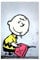 Zimmerposter Charlie Brown Banksy Posterdruck – Poster in div. Größen 50x80cm