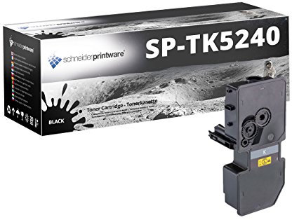 Schneider Printware Toner | 50 Prozent höhere Reichweite | kompatibel zu Kyocera TK-5240 TK-5240K schwarz für Kyocera ECOSYS M5526cdn | M5526cdw | P5026cdn | P5026cdw